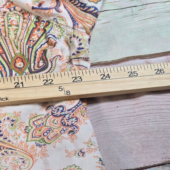 Ariat Paisley Pearl Button Long Sleeve Shirt Womens XL - Picture 8 of 9